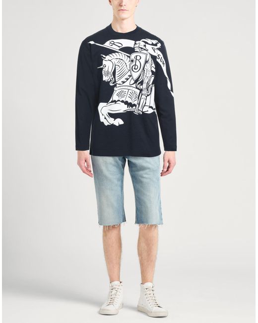 Burberry T-shirts in Blue für Herren