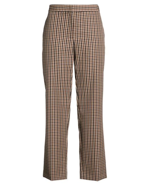 Jil Sander Brown Pants Virgin Wool