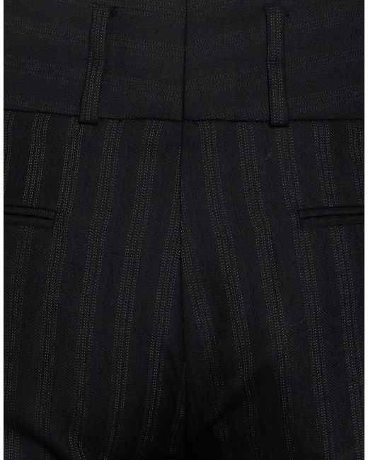 John Richmond Black Pants Wool for men