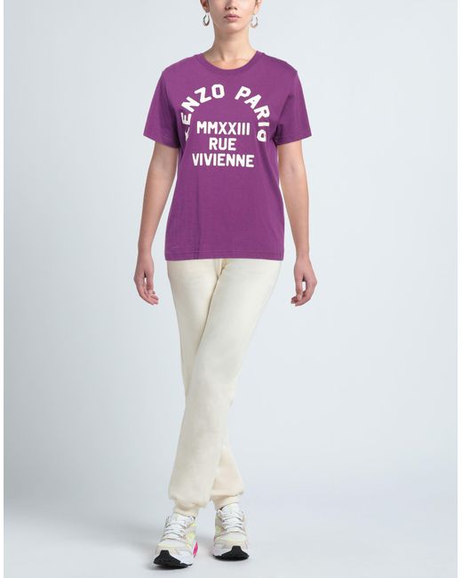 kenzo purple shirt