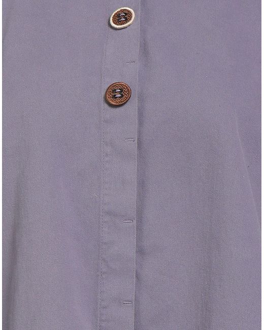 Alysi Purple Lilac Shirt Cotton