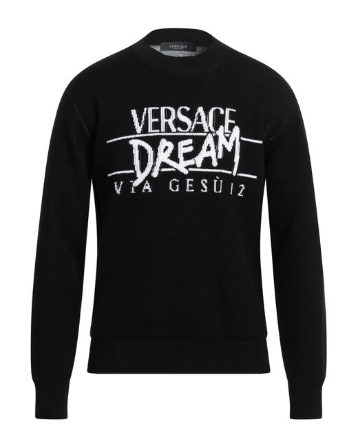 Versace Black Jumper for men