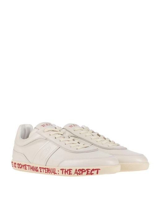 Tod's Pink Sneakers Leather for men
