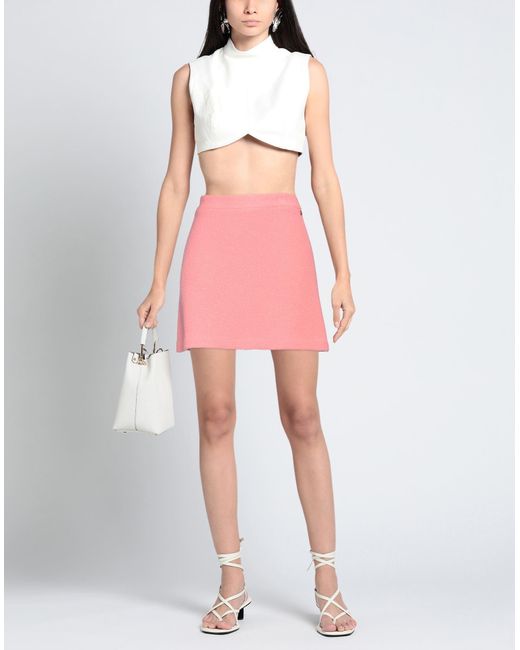 Ottod'Ame Pink Mini Skirt