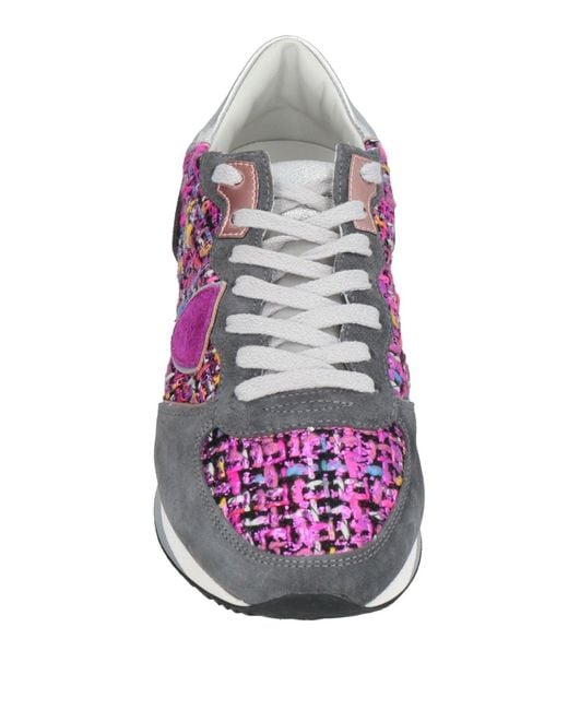 Philippe Model Purple Trainers