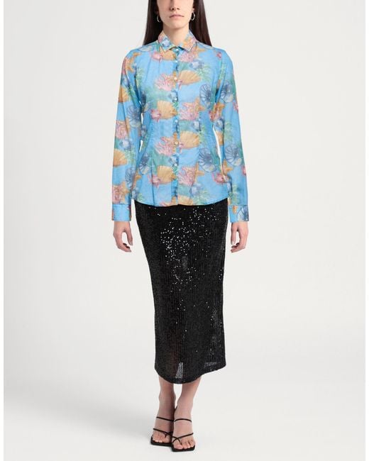ALEX INGH Blue Shirt