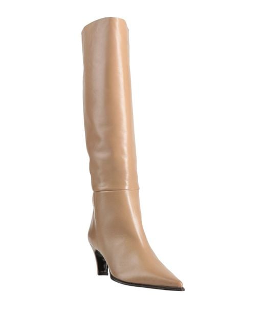 Zinda White Sand Boot Leather
