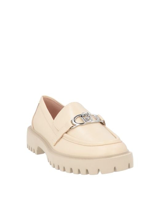 Liu Jo Natural Blush Loafers Calfskin