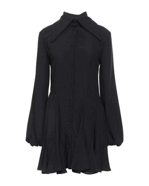MEIMEIJ Black Mini Dress Polyester