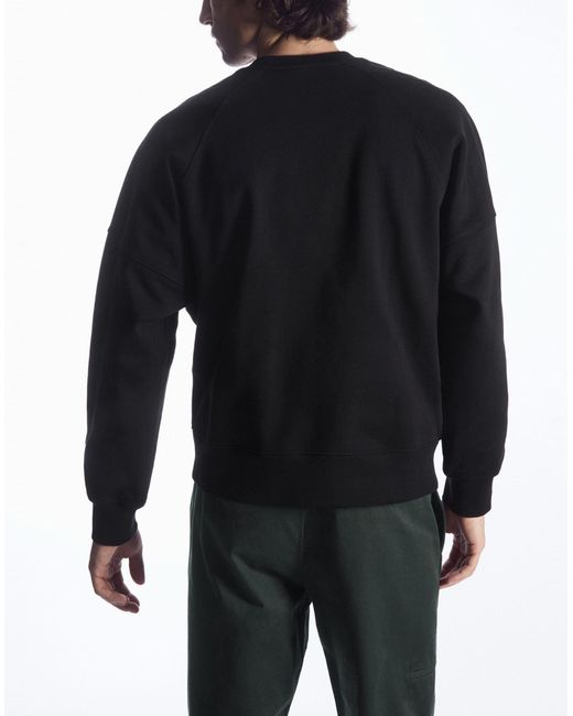 COS Black Sweatshirt for men