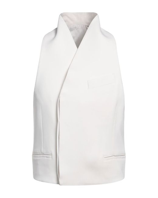Ferragamo White Waistcoat for men