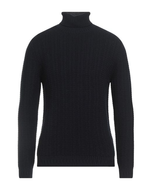 Alpha Studio Rollkragenpullover in Blue für Herren