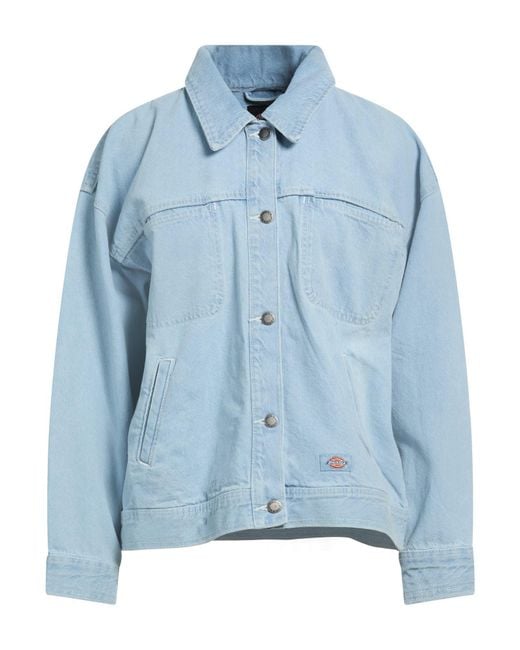 Dickies Blue Denim Outerwear Cotton