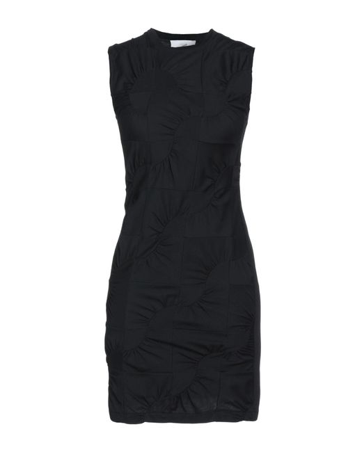 h&m black babydoll dress Black Bubble Sleeve Babydoll Dress