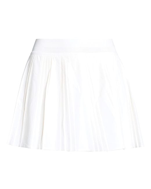 Nike White Mini Skirt Polyester