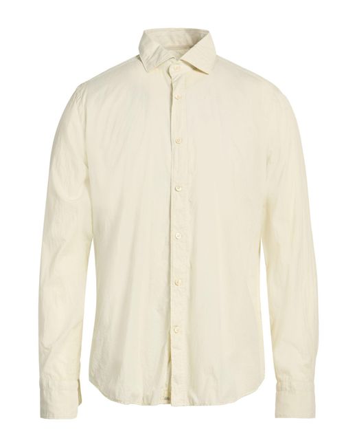 Tintoria Mattei 954 White Shirt Cotton for men