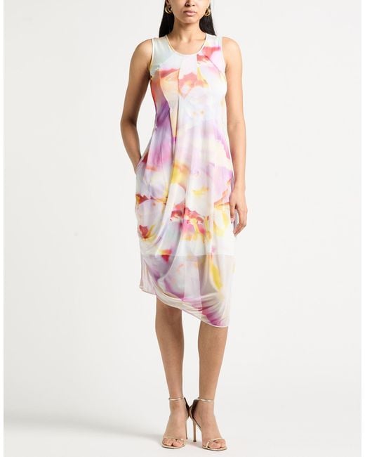High Pink Midi Dresses