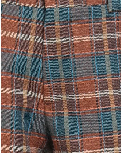 Berwich Gray Pants Virgin Wool, Cotton, Elastane
