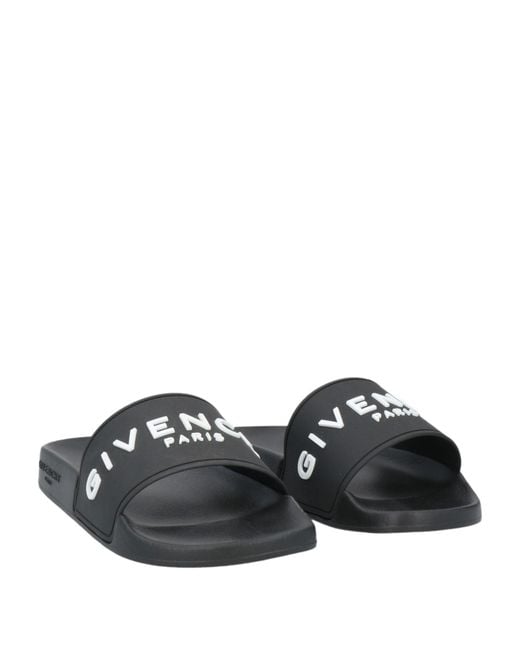 Givenchy Black Sandals Thermoplastic Polyurethane