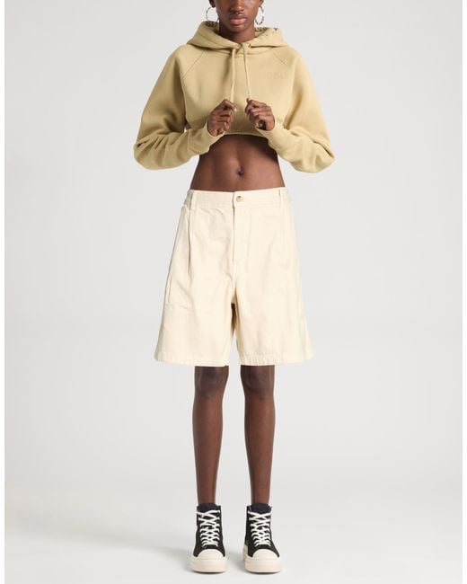 Maison Kitsuné Natural Denim Shorts