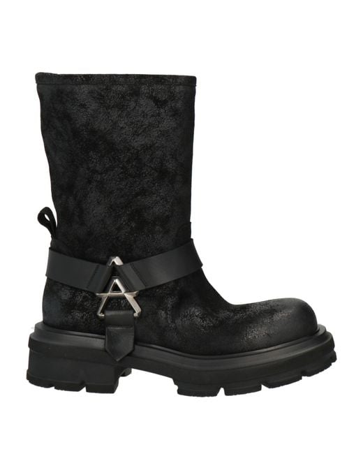 Elena Iachi Black Ankle Boots