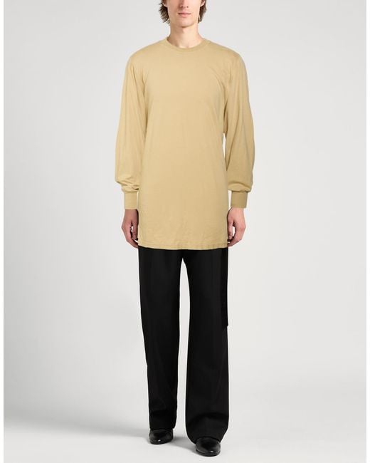 Rick Owens Natural T-Shirt for men