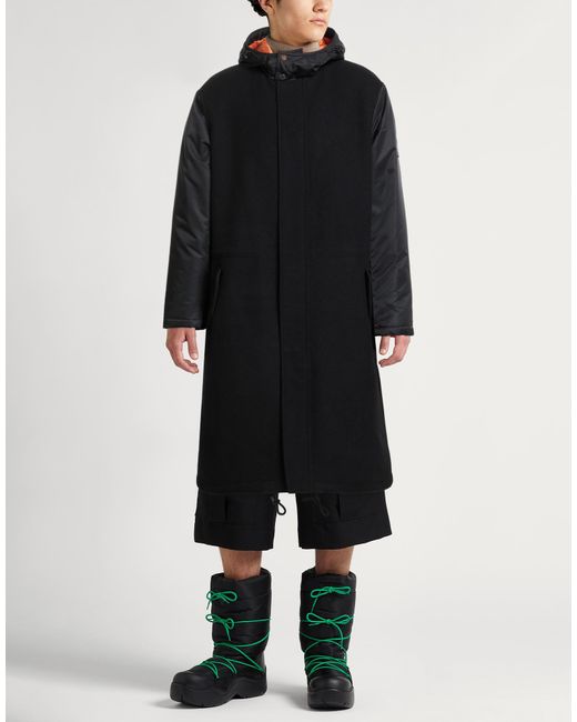 ARMANI EXCHANGE Black Coat for men