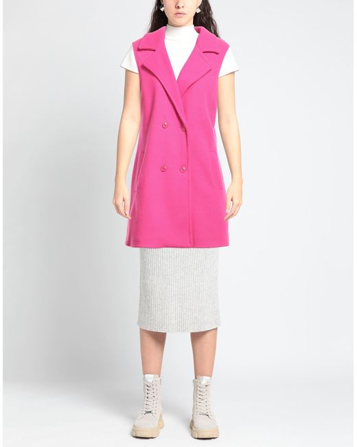 Toy G. Pink Overcoat & Trench Coat
