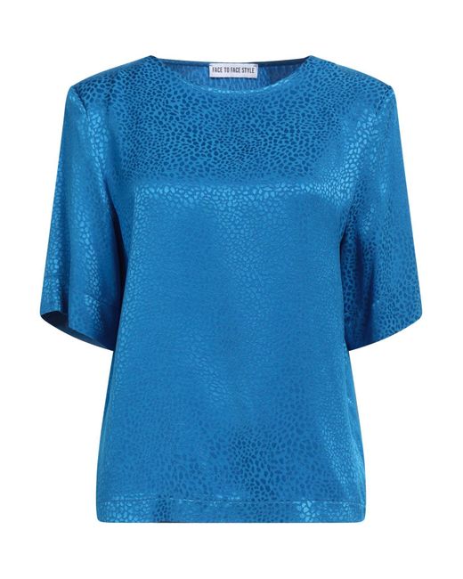 FACE TO FACE STYLE Blue Top