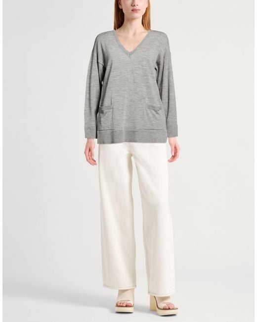Pullover di Carla G in Gray
