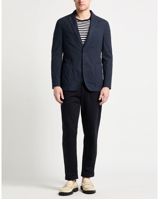 Boglioli Blue Blazers for men