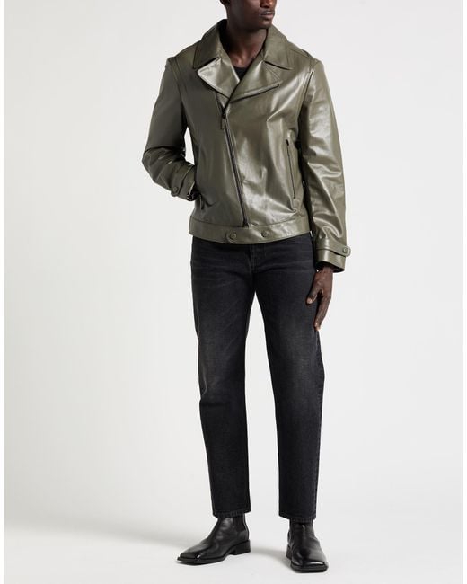 Emporio Armani Green Jackets for men