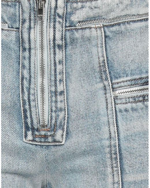 Isabel Marant Blue Cropped Jeans