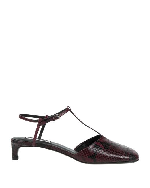 Jil Sander Multicolor Pumps Leather