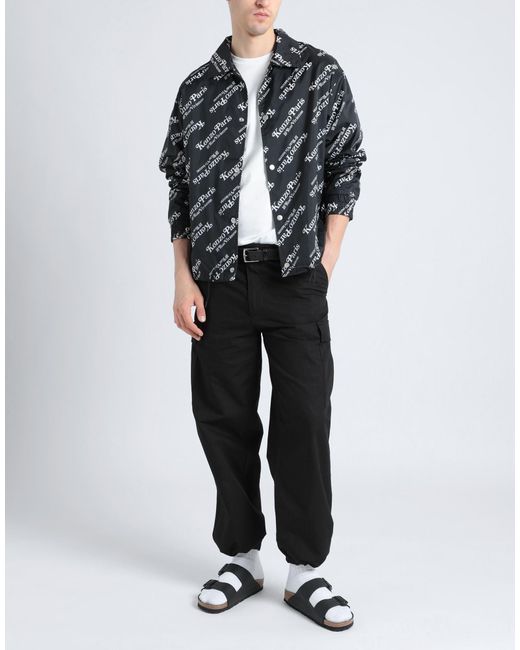 KENZO Black Pants for men