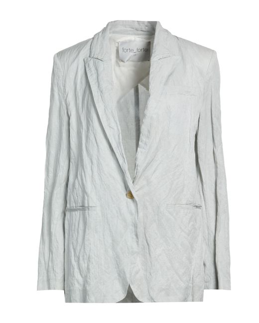 Forte_forte Gray Blazers
