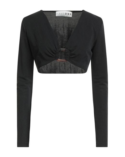 Haveone Black Top Modal, Polyamide, Polyester