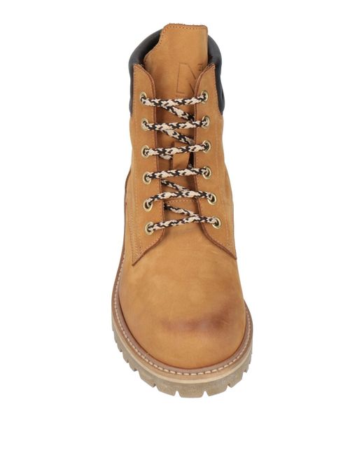 Ennequadro Brown Ankle Boots Leather