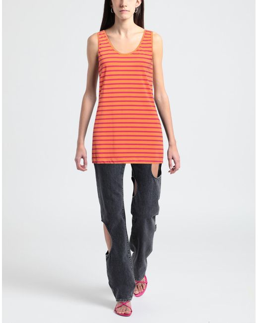 Shirtaporter Red Tank Top