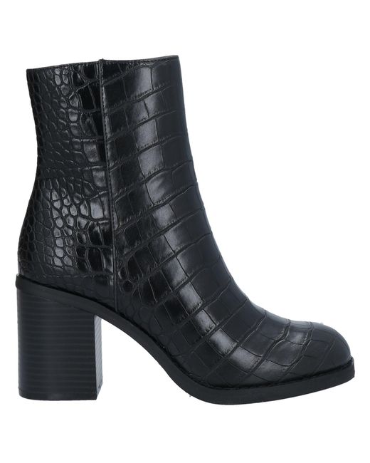 Colors Of California Black Ankle Boots