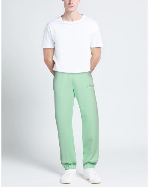 Pantalone di MSGM in Green da Uomo