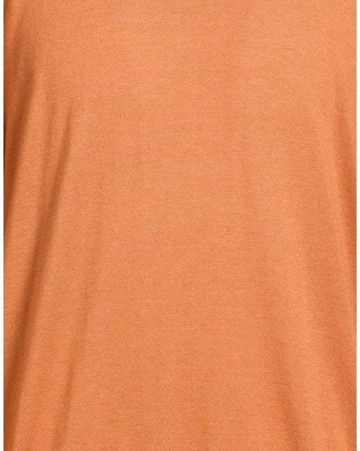 Fedeli Orange Jumper for men
