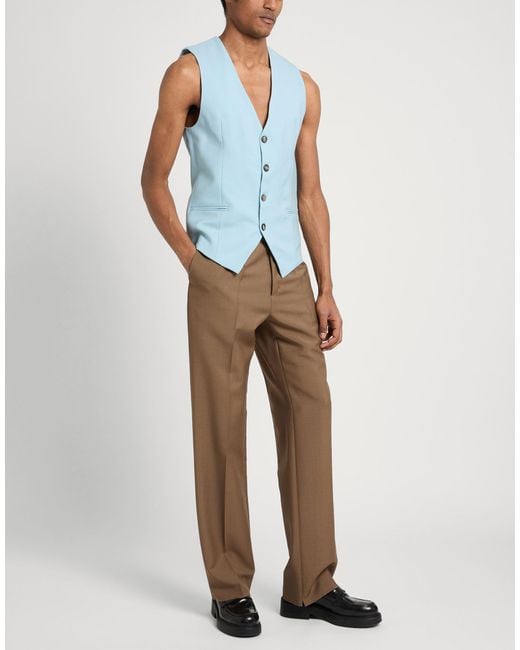 AMI Blue Waistcoat for men