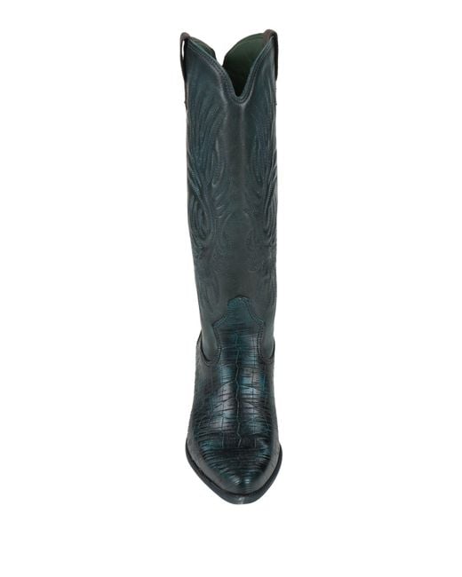 Felmini Green Deep Boot Leather