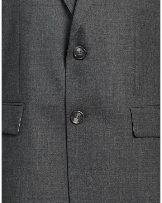 AMI Black Blazer Virgin Wool for men