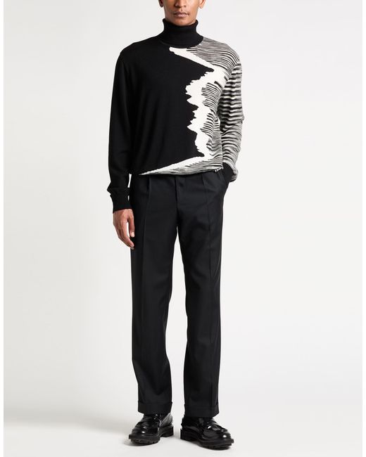 Missoni Black Turtleneck Wool for men