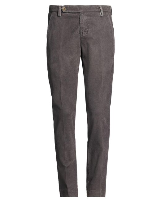 Entre Amis Gray Pants Cotton, Elastane, Polyurethane, Polyamide for men