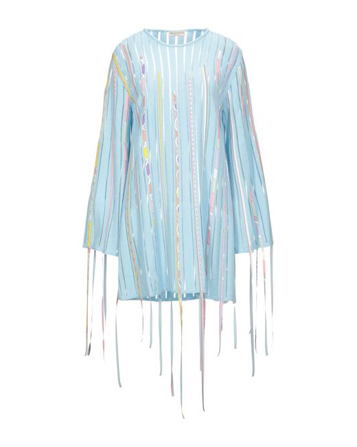 Emilio Pucci Blue Short Dress