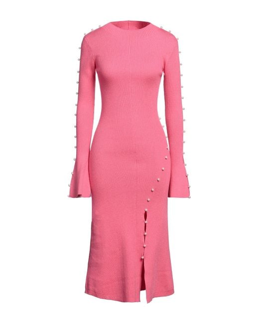 Silvian Heach Pink Midi-Kleid