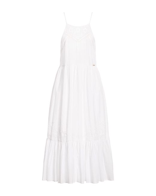 Fracomina White Midi-Kleid